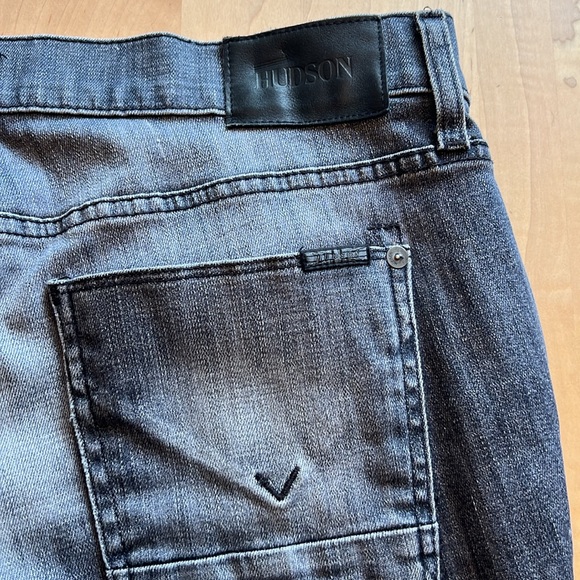 HUDSON Byron Five Pocket Straight Button Fly Jeans - Picture 8 of 13